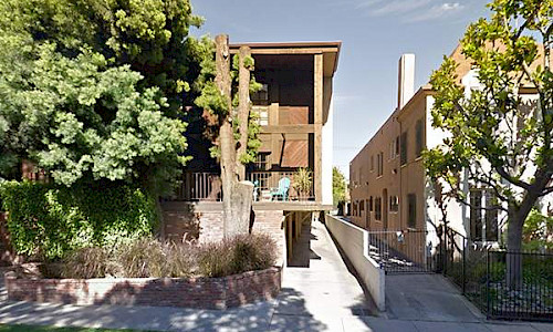 1256 North Flores Street exterior