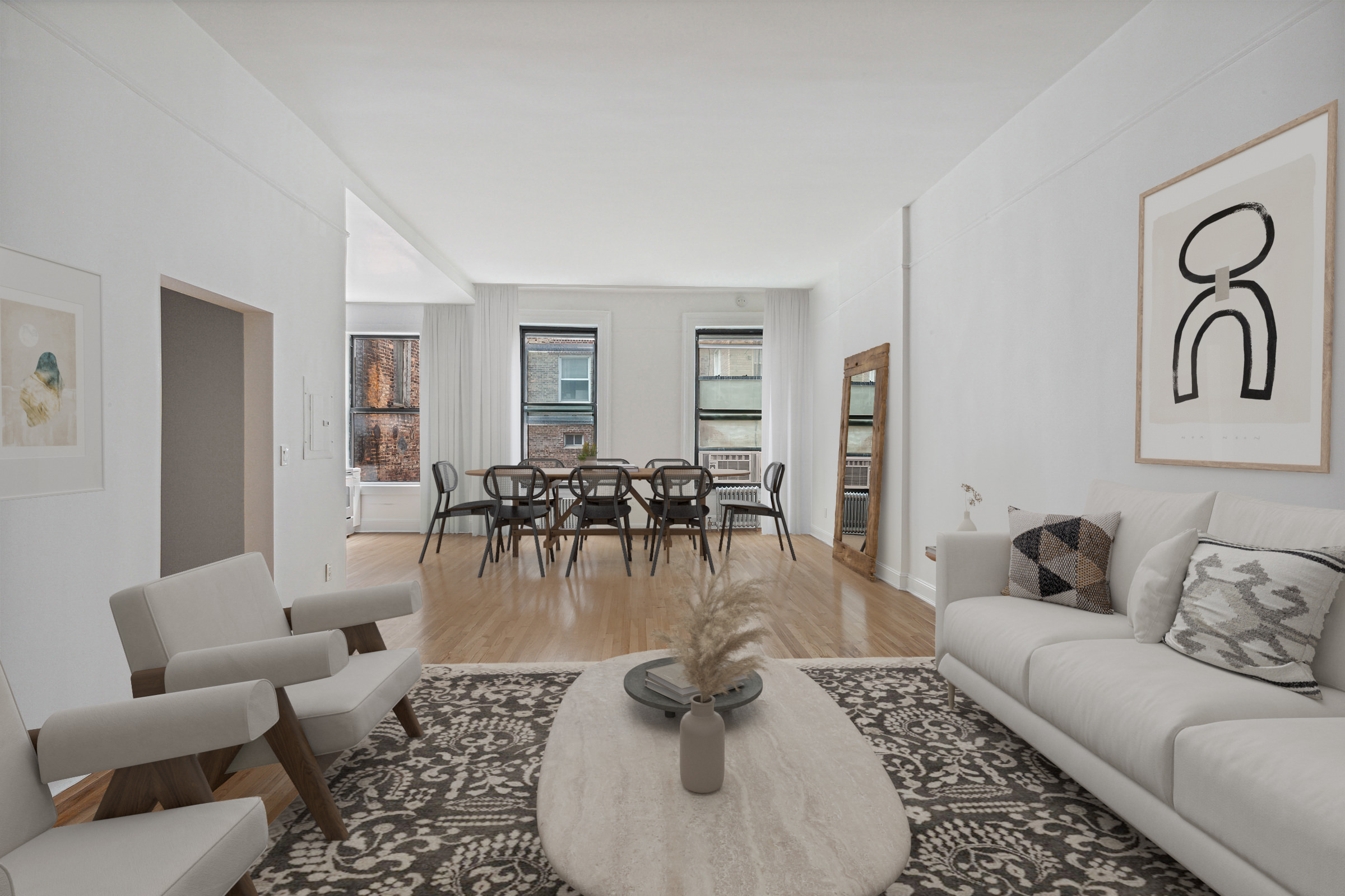 Living and dining area 221 2nd Avenue New York, NY