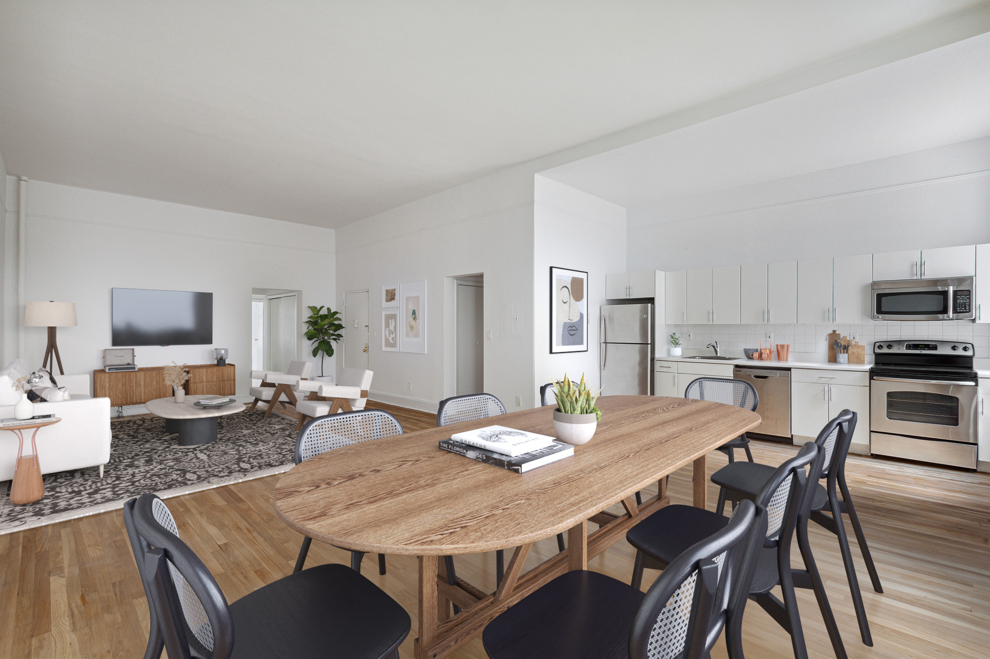 Dining and living area 221 2nd Avenue New York, NY