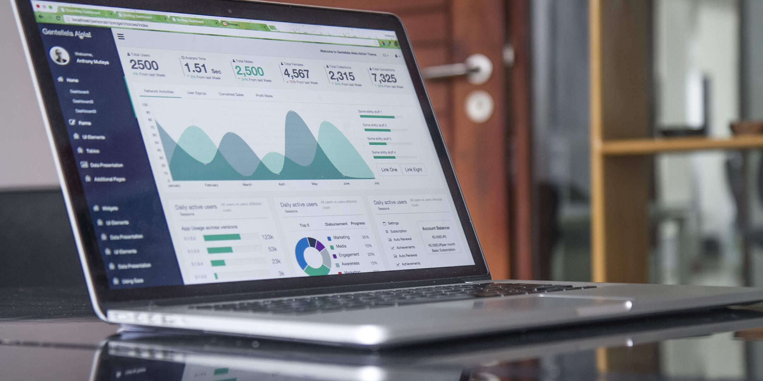 Photo of laptop computer