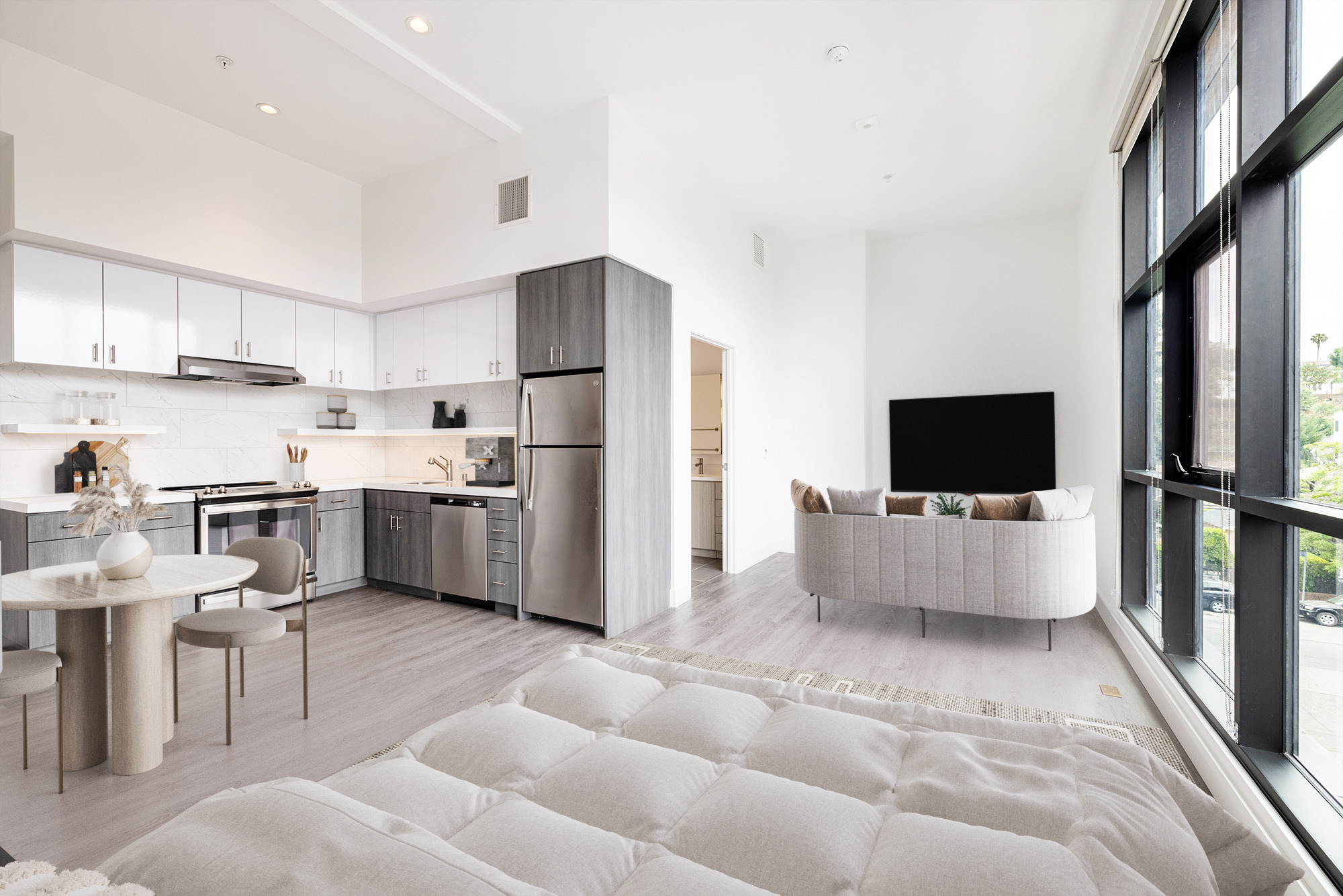 Edendale Crossing studio interior