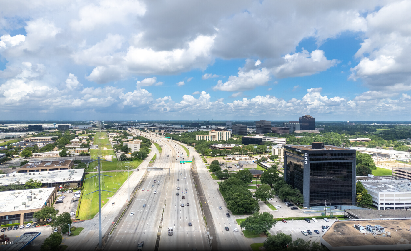 Aerial photo of 333 North Belt